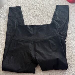 Beyond Yoga Charcoal Speckled Leggings